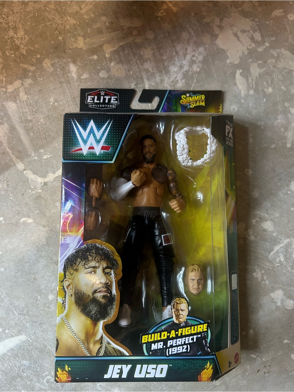 WWE Jey Uso Action Figure - Black & Brown Hair